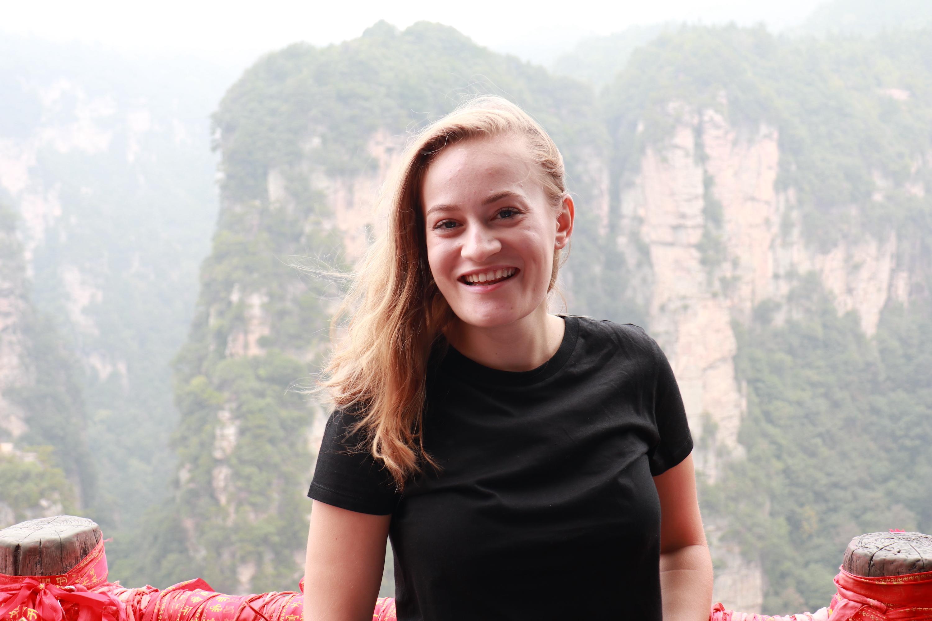Sophie Rasqui in China Sophie Rasqui in China