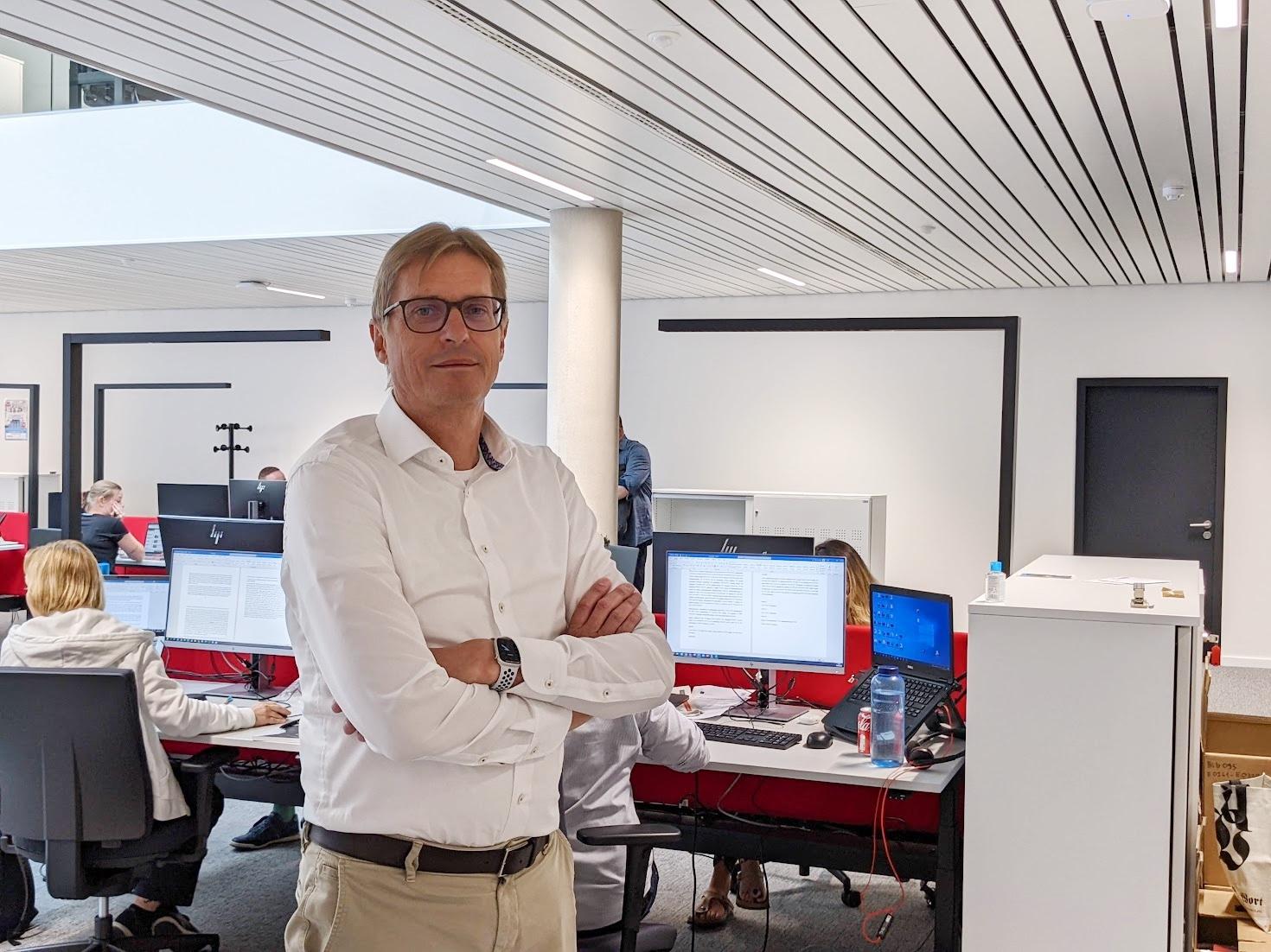 Douwe Miedema, Editor-in-chief of the Luxembourg Times