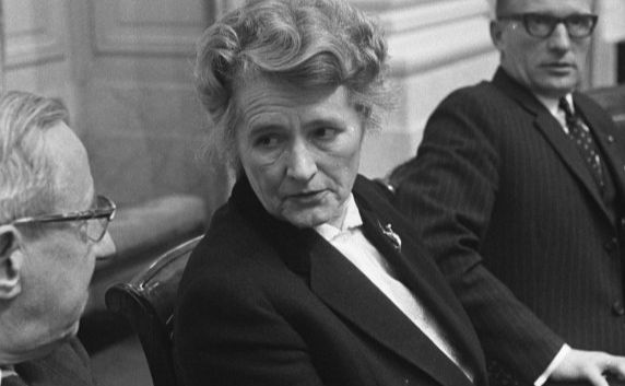 Marga Klompé (member of the l’Assemblée commune de la Communauté européenne du charbon et de l’acier)